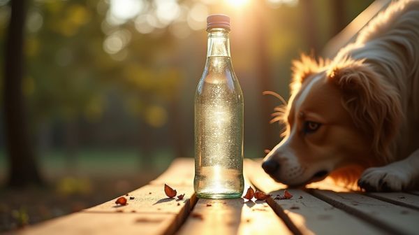 Bouteille chien : évitez la déshydratation lors de vos promenades