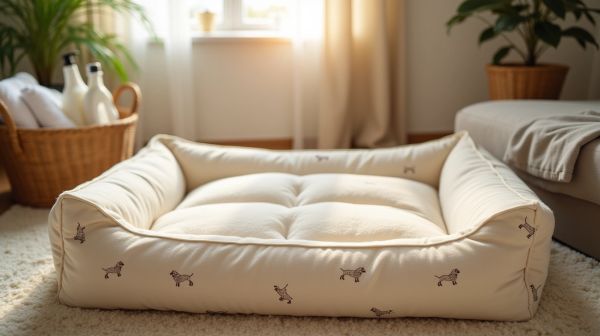 Hygiène du couchage canin : le guide pour garder un coussin toujours propre